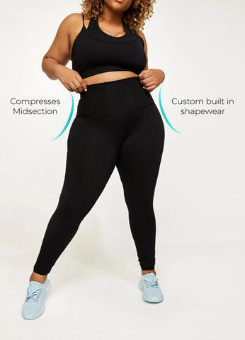 leggings with shapewear built in